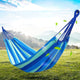 Double Outdoor Hanging Hammock Bed: Indoor Outdoor Tree Swing Sleeping Chair