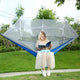 Double Camping Hammock with Mosquito Net – Portable Outdoor Nylon Swing Bed
