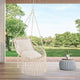 Hanging Hammock Chair with Cushions – Indoor Outdoor Swing with Rope Chain