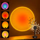 Sunset Projector Table Lamp: Colorful LED Ambient Light with Timer