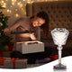 16‑Color RGBW Rose Table Lamp: Crystal Acrylic Ambient Night Light