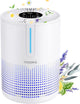 Mooka HEPA H13 Air Purifier: USB-C Travel Size – Smoke, Dust, Odor Removal
