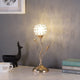 Modern Glam Metal Table Lamp: Chic Bedroom & Living Room Accent Lighting