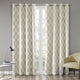 Printed Ikat Blackout Curtain Panel: 50″×95″ Bold Geometric Drapery
