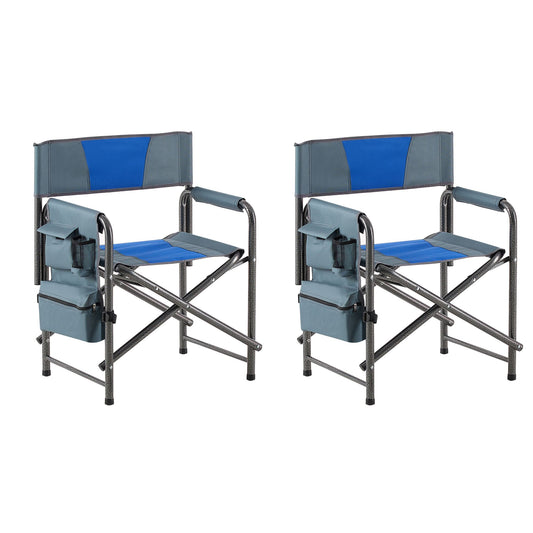 2-piece Padded Folding Outdoor Chair Set