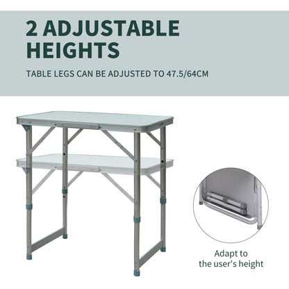  23in Adjustable Camping Table