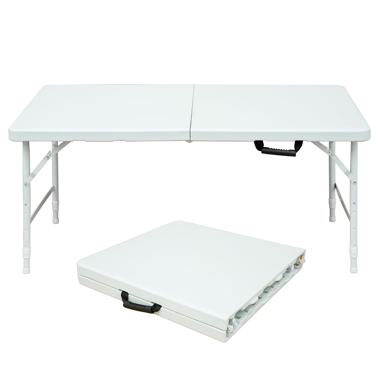 4ft Portable Folding Table Heavy Duty Indoor Outdoor