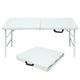 4FT Portable Folding Table - Heavy-Duty Indoor/Outdoor Table for Camping & Events
