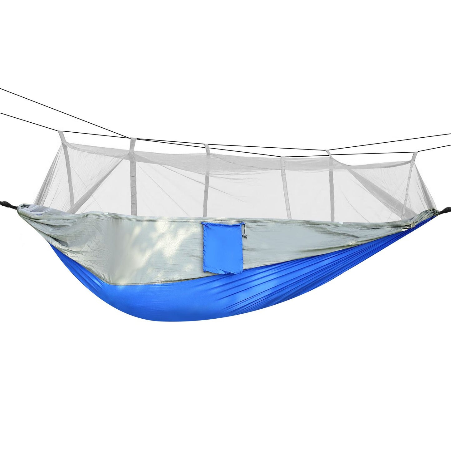 600lbs Load 2-person Hammock With Mosquito Net Portable Nylon