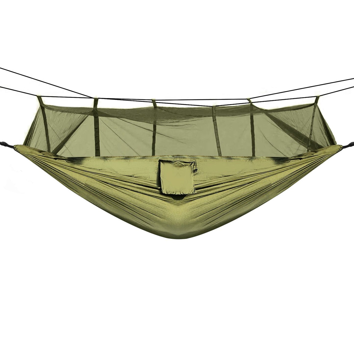 600lbs Load 2-person Hammock With Mosquito Net Portable Nylon