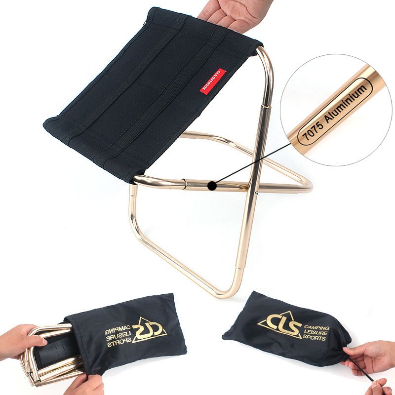 Aluminum Folding Fishing Bbq Stool Chair