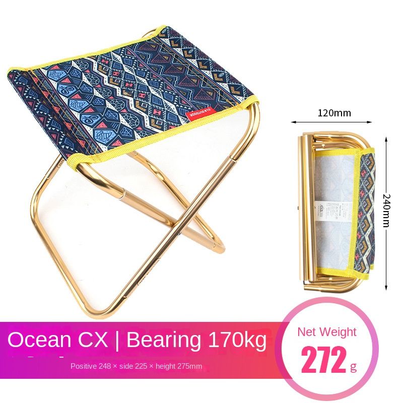 Aluminum Folding Fishing Bbq Stool Chair