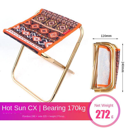 Aluminum Folding Fishing Bbq Stool Chair