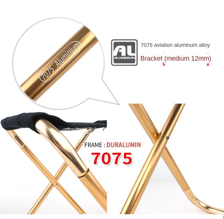 Aluminum Folding Fishing Bbq Stool Chair