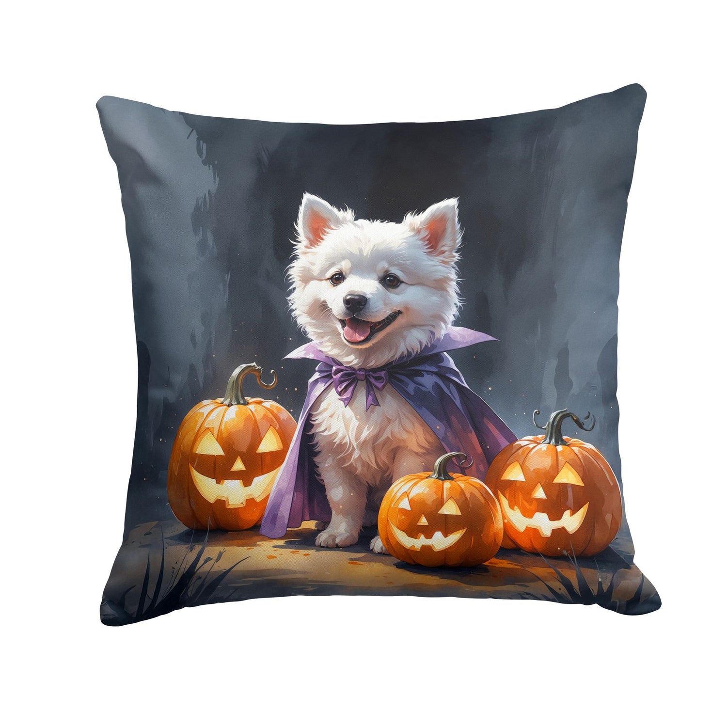 American Eskimo Throw Pillow