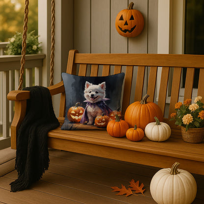 American Eskimo Throw Pillow