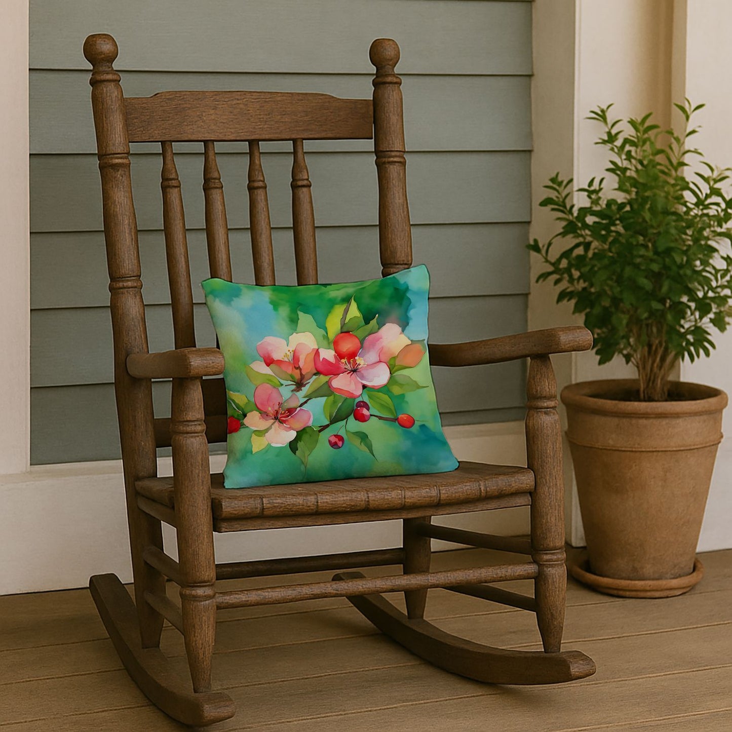 Arkansas Apple Blossom Pillow