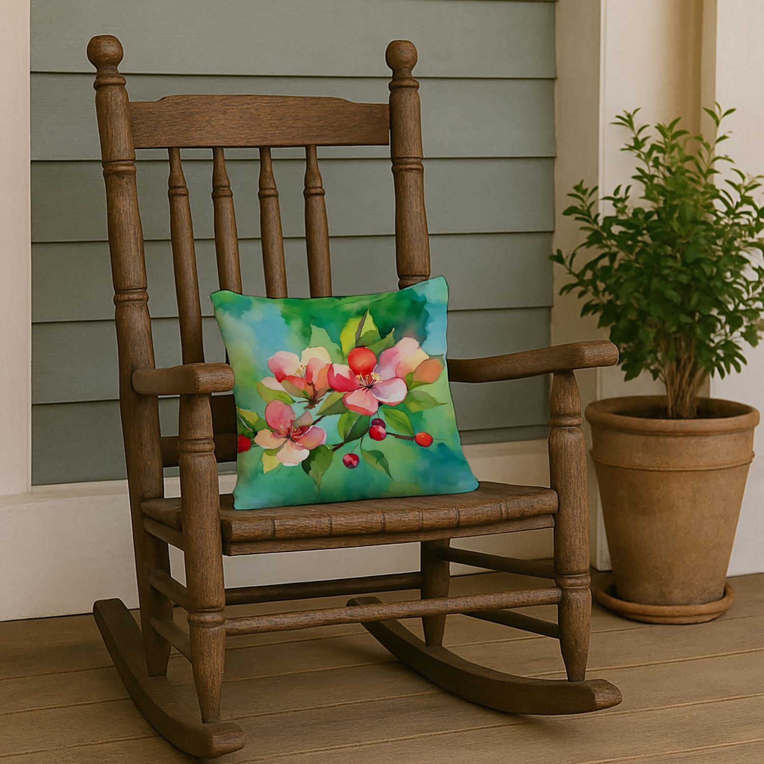 Arkansas Apple Blossom Pillow