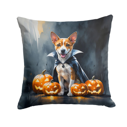 Basenji Halloween Throw Pillow