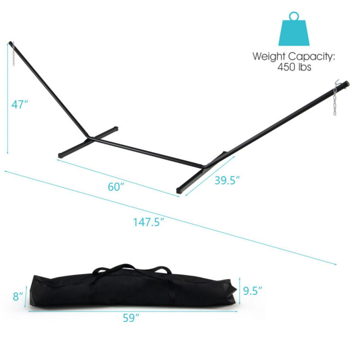 Best Camping Hammock With Net Lightweight 440lb