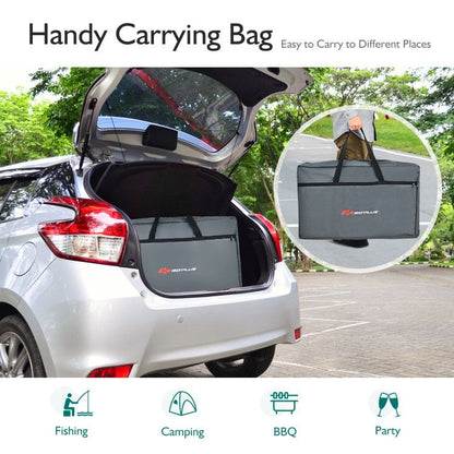 Best_Folding_Camping_Table_With_Storage_Organizer