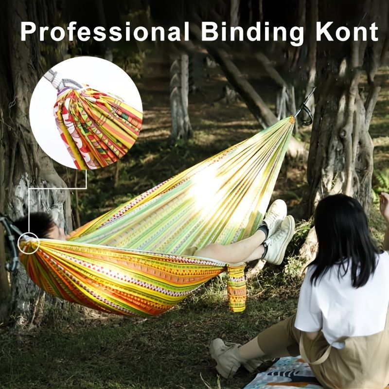 Bohemian Camping Parachute Travel Hammock