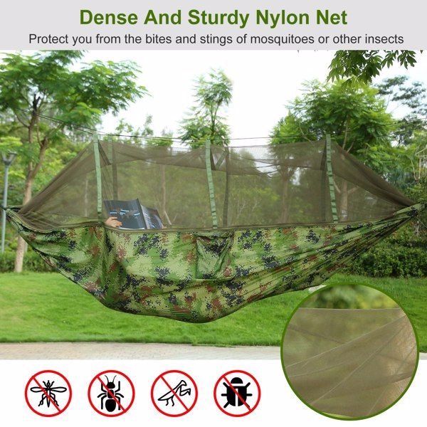 Camping Hammock With Mosquito Net 