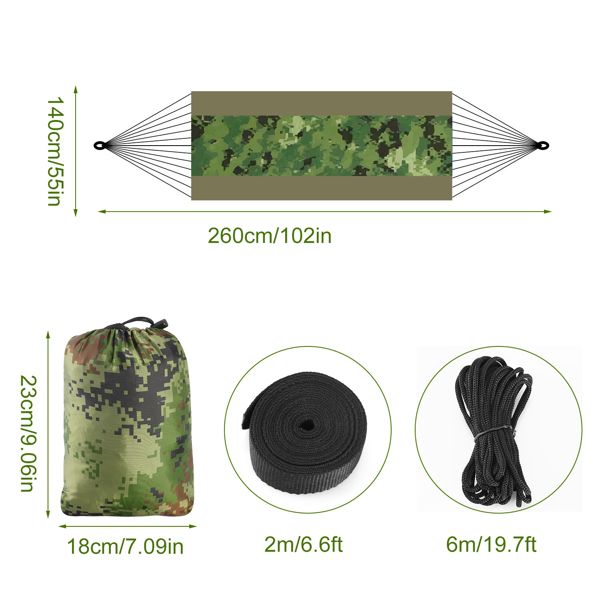 Camping Hammock With Mosquito Net 