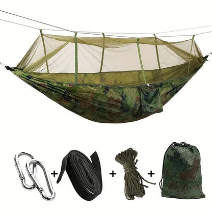 Camping Hammock With Net Lightweight 440lb