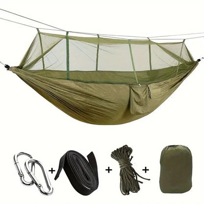 Camping Hammock With Net Lightweight 440lb