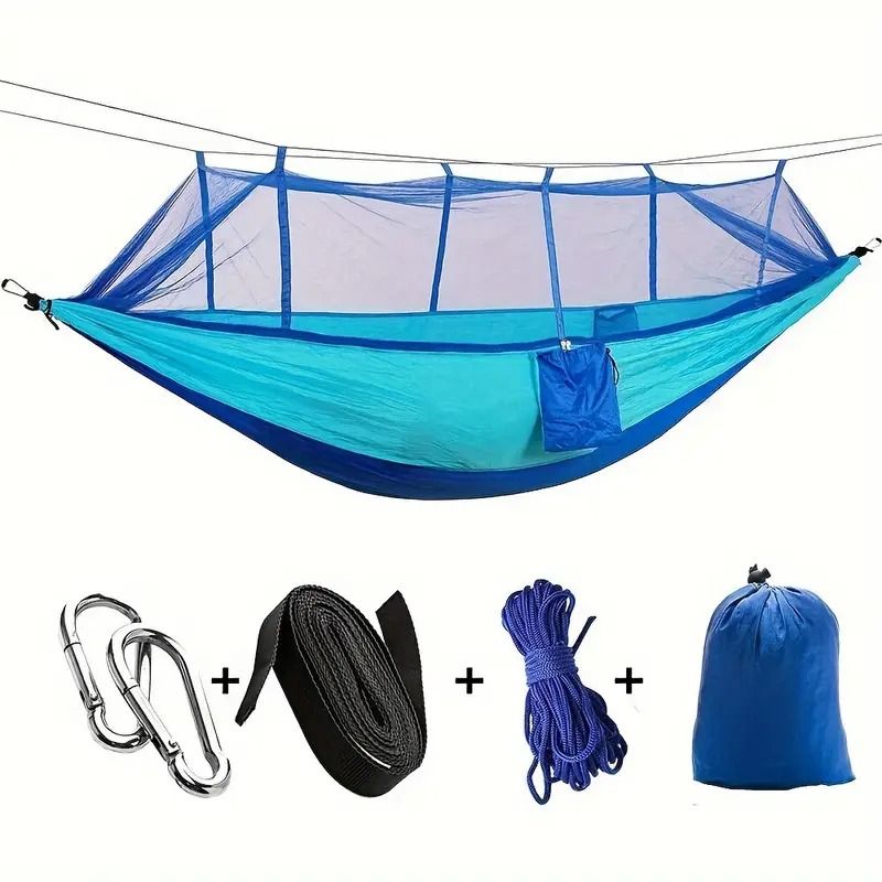 Camping Hammock With Net Lightweight 440lb