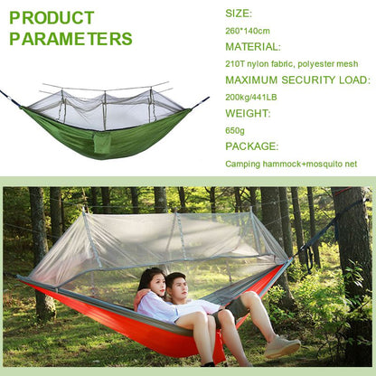 Camping Sleeping Hammock Parachute Double Bed
