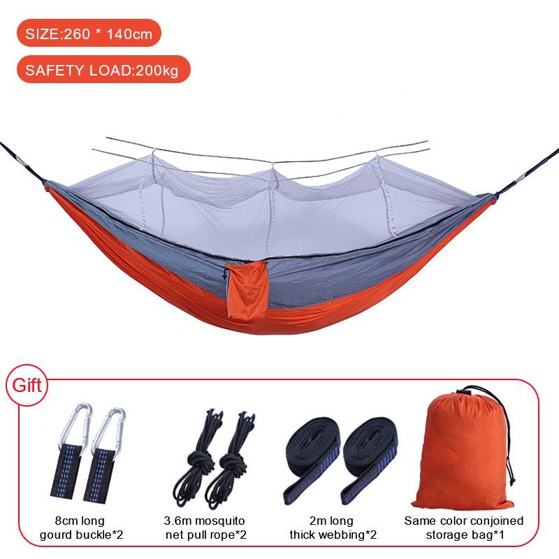 Camping Sleeping Hammock Parachute Double Bed