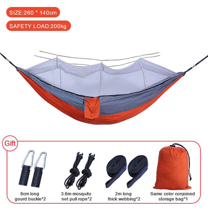 Camping Sleeping Hammock Parachute Double Bed