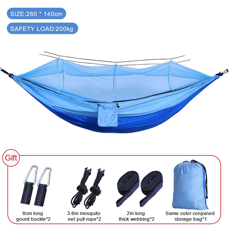 Camping Sleeping Hammock Parachute Double Bed
