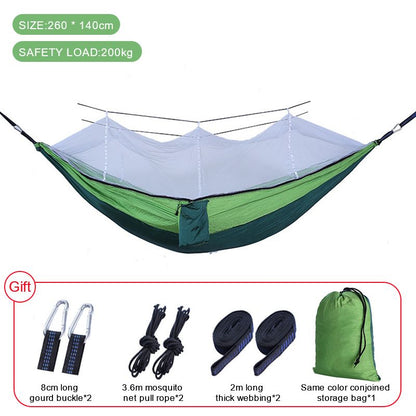 Camping Sleeping Hammock Parachute Double Bed