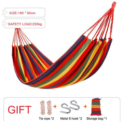 Camping Sleeping Hammock Parachute Double Bed
