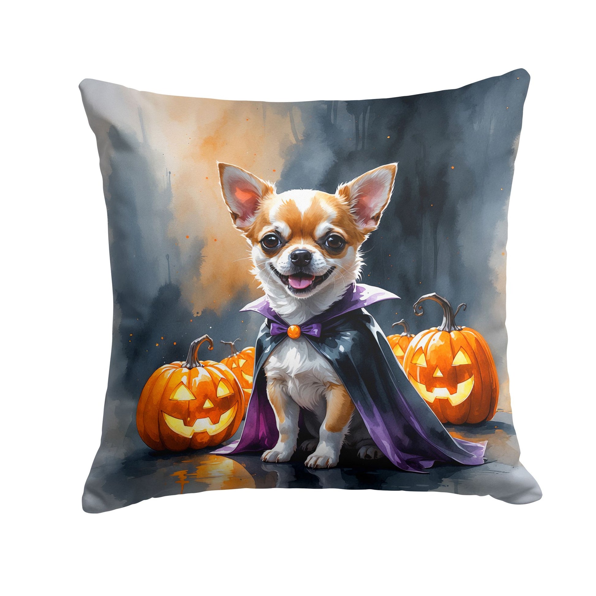 Chihuahua Halloween Pillow