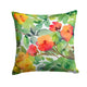 Connecticut Mountain Laurels Watercolor Throw Pillow - Indoor & Outdoor Decor