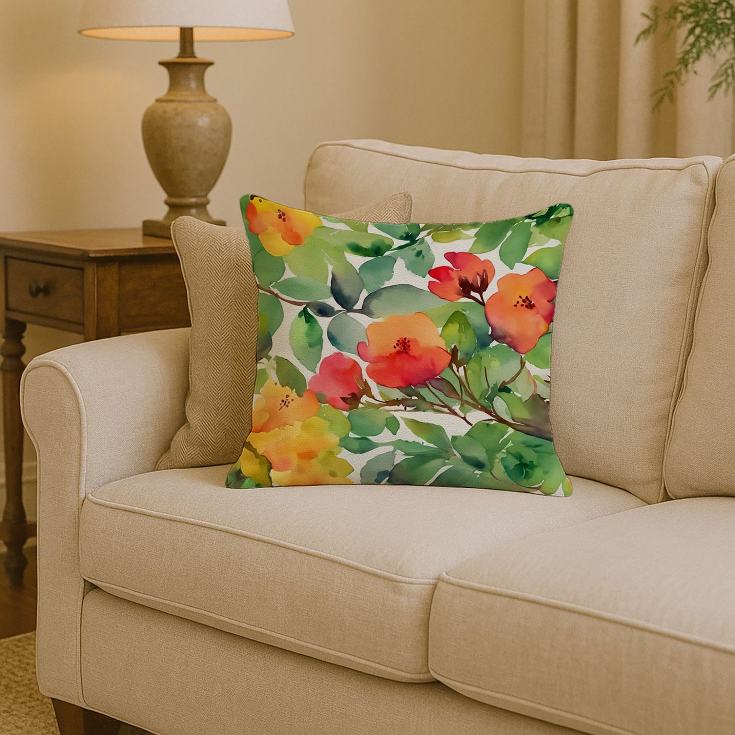 Connecticut Mountain Laurels Pillow
