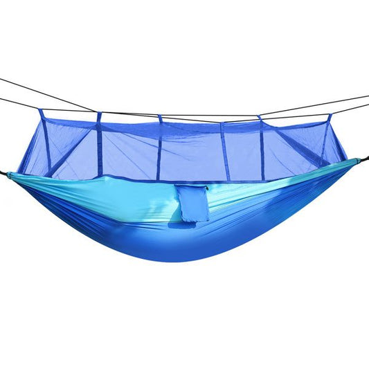 Double Camping Hammock With Mosquito Net Nylon