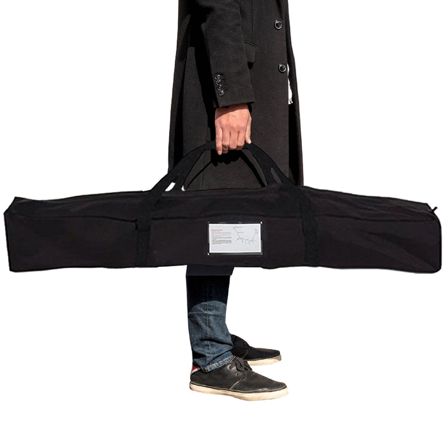 Double Hammock with Steel Stand: Portable with Pillow & Carrying Case 450lbs