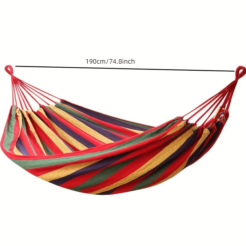 Double Hanging Hammock Bed Swing Chair