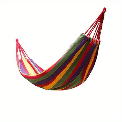 Double Hanging Hammock Bed Swing Chair