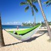 Double Nylon Camping Hammock With Mosquito Net