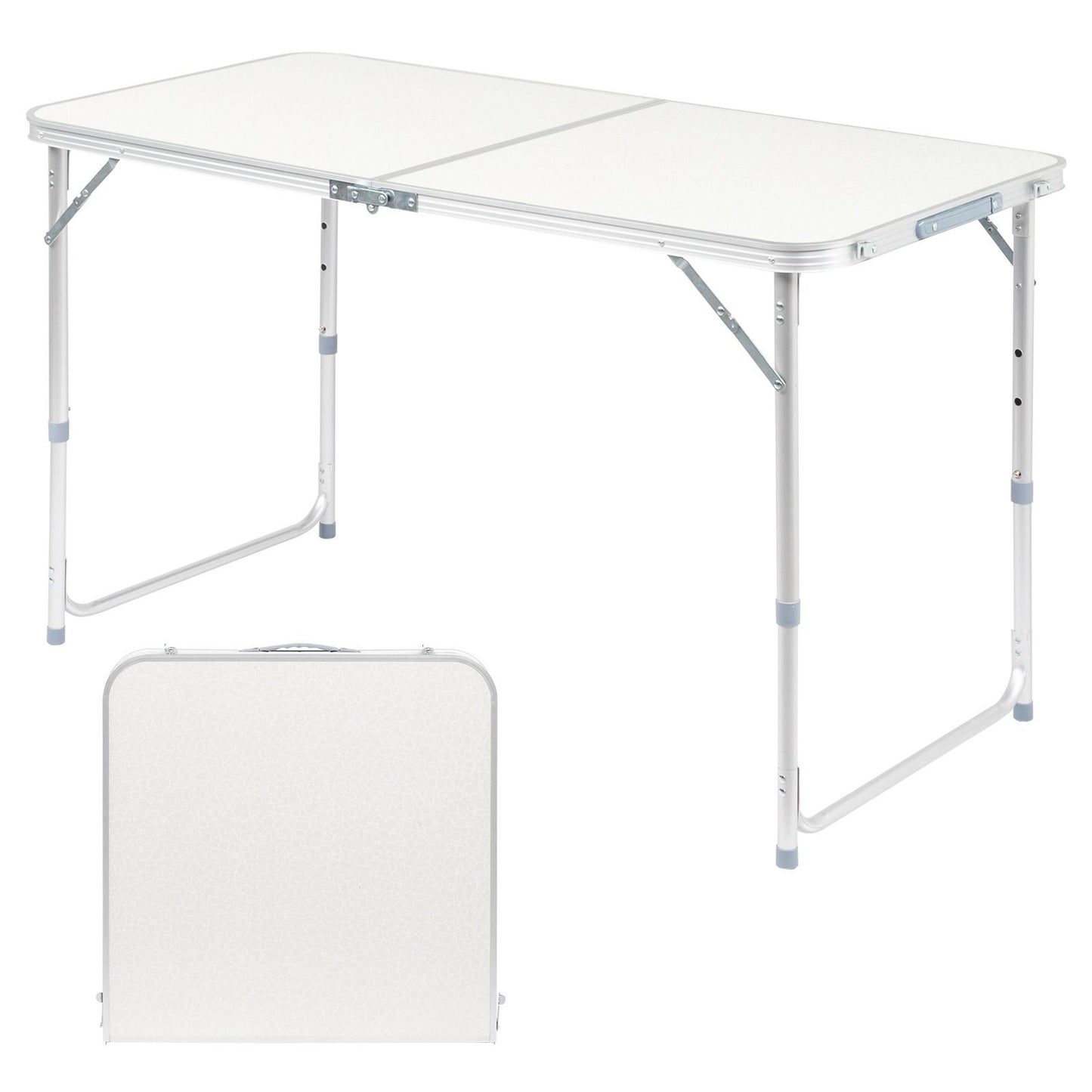 Durable Plastic Folding Table 3 4 6ft