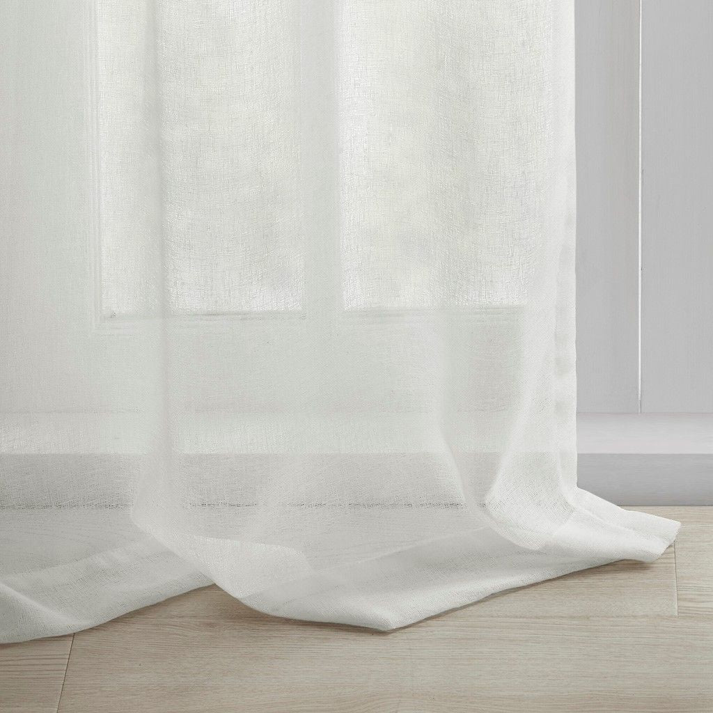 Floral Tab Top Light Filtering Curtain Panel
