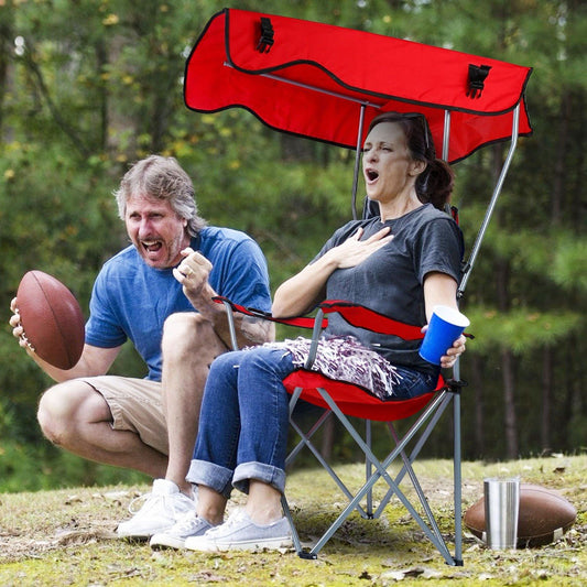 Foldable Beach Canopy Chair 330lb