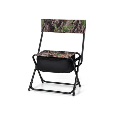 Foldable Fishing Chair With Backrest