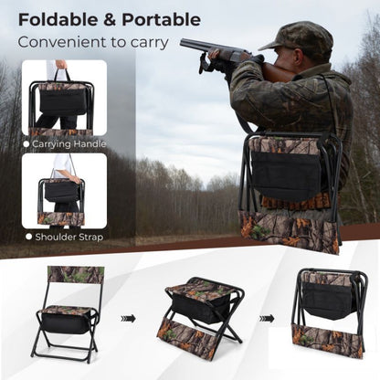 Foldable Fishing Chair With Backrest